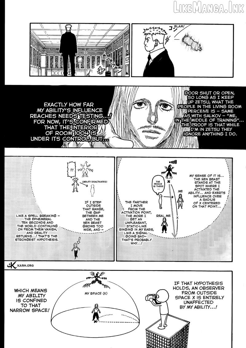 Hunter x Hunter, Chapter 418 image 05